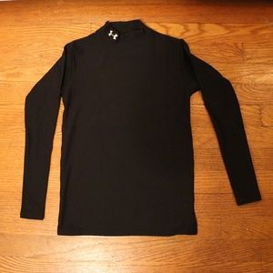 Black Youth Under Armour Long Sleeve